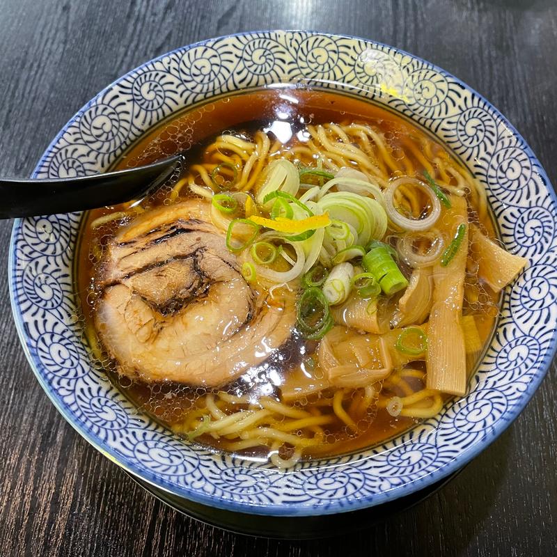 半チャーハンラーメンセット(東京下町ラーメン 鶴の恩がえし)