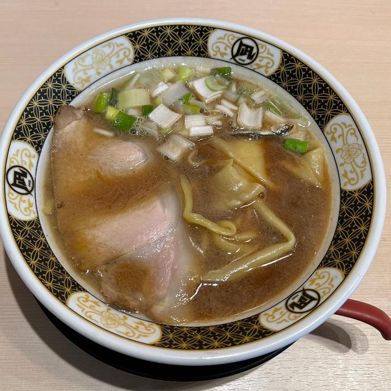 煮干しラーメン（醤油）ハーフ(すごい煮干ラーメン野毛 すし 釣りきん)