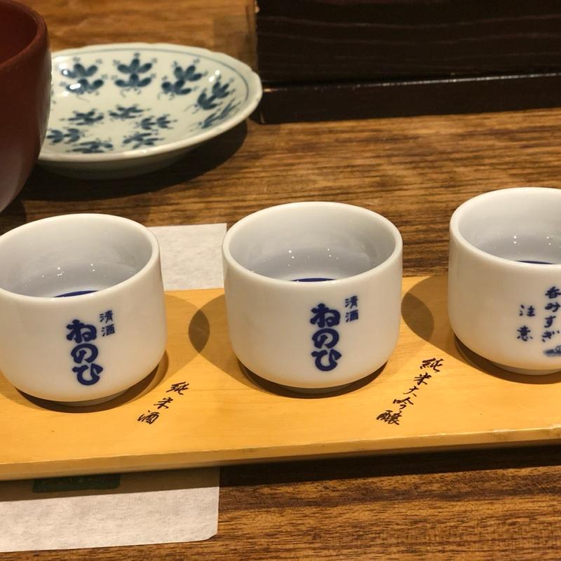 純米利き酒三種セット（純米大吟醸／純米吟醸／純米酒(蔵人厨ねのひ 伏見本店)