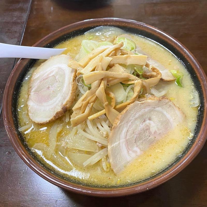 味噌チャーシュー麺(食堂ミサ 道の駅店)