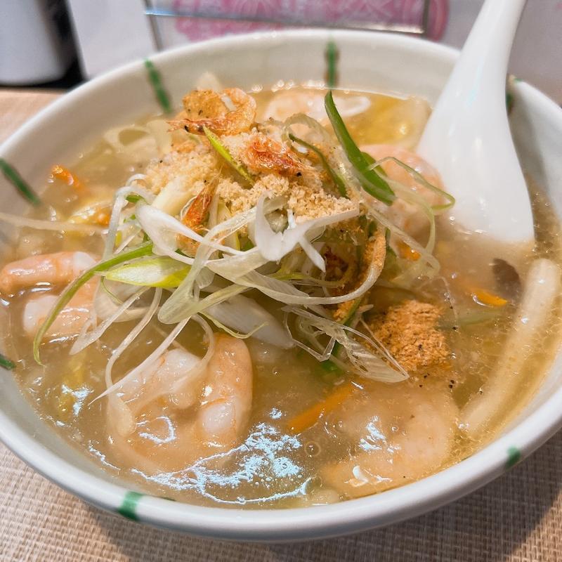 海老菜らぁめん(開花屋楽麺荘 松阪本店 （カイカヤラクメンソウ）)