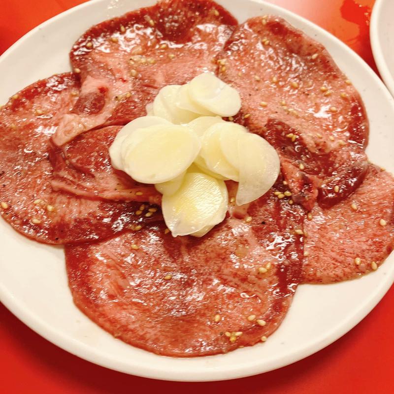 牛タン1人前(焼肉冷麺　てっちゃん)