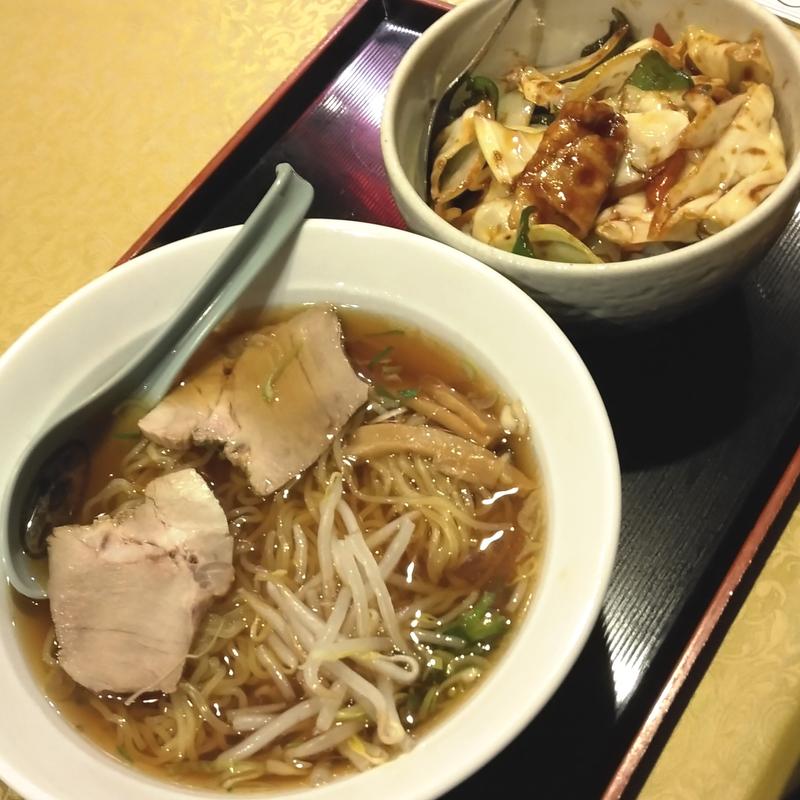 回鍋肉丼＋ラーメン(馨苑 （ケイエン）)