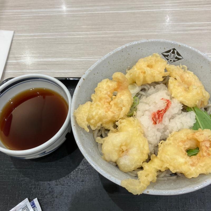 エビおろし蕎麦(ごまそば八雲 北広島店)