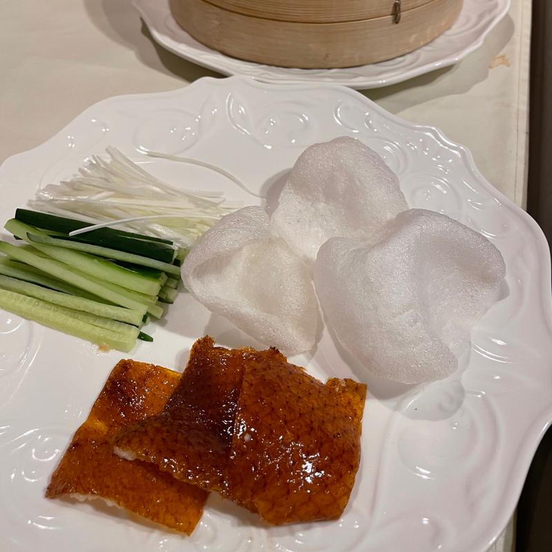 【麗峰コース】 北京ダック (南国酒家 原宿本店)