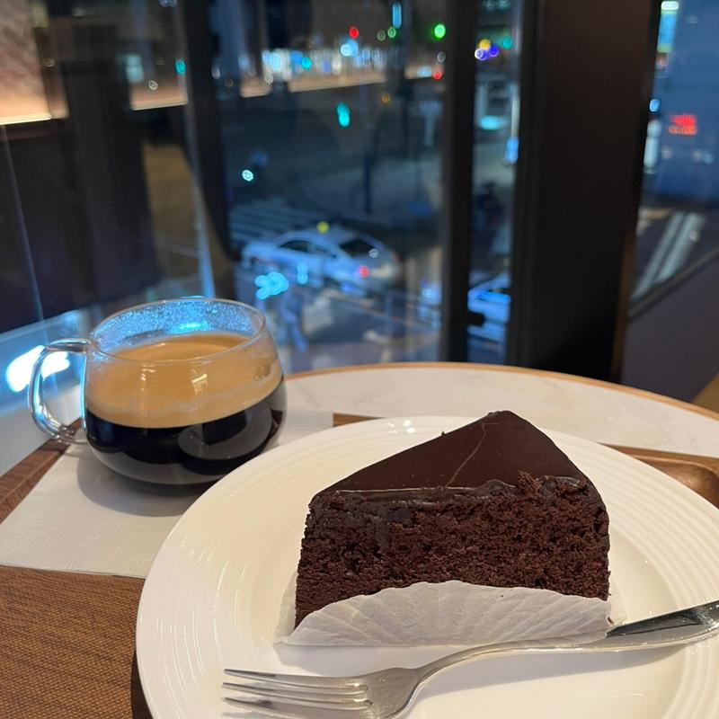 ガトーショコラ(GODIVA cafe Hibiya)