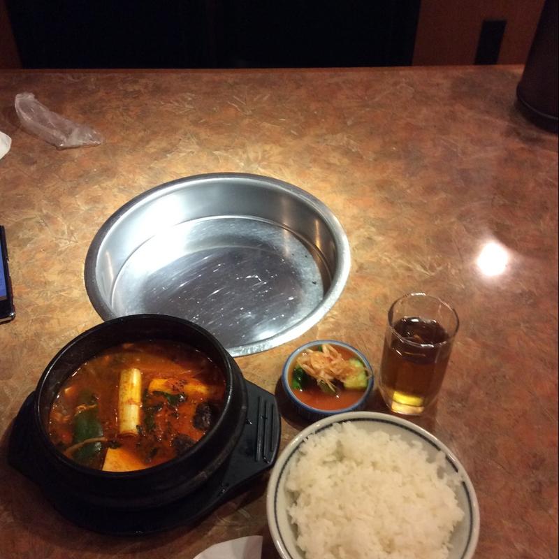 チゲ鍋ランチ(大将軍 （タイショウグン）)