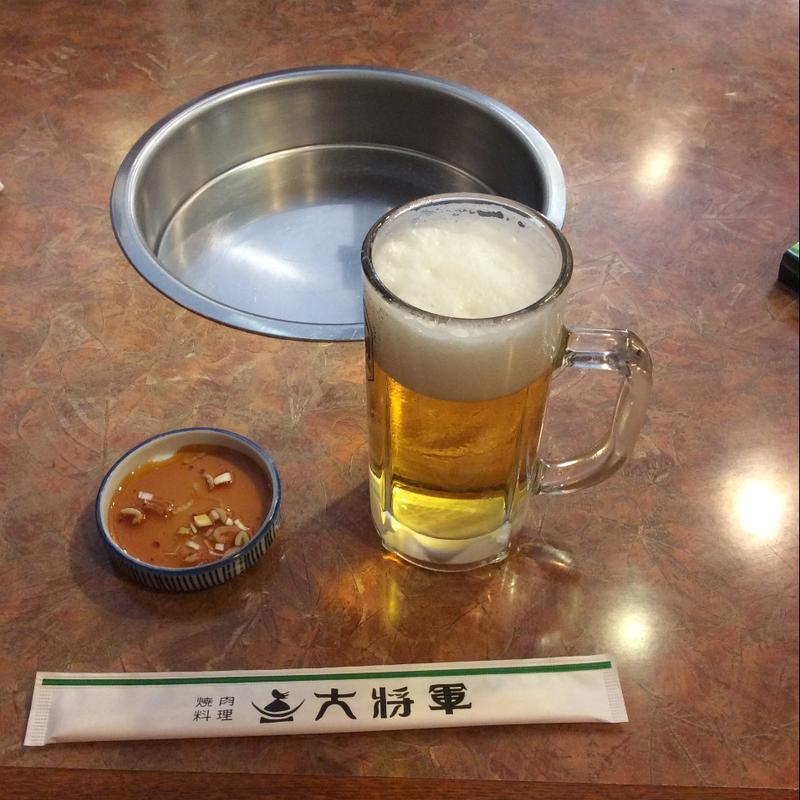 アサヒ生ビール（中）(大将軍 （タイショウグン）)