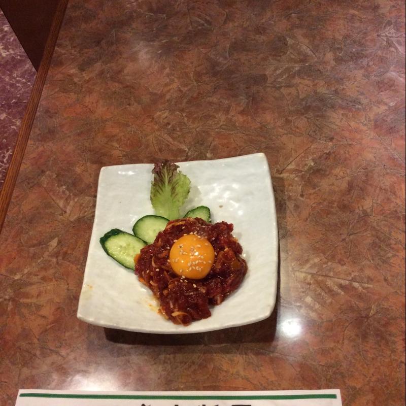 桜ユッケ（馬肉）(大将軍 （タイショウグン）)