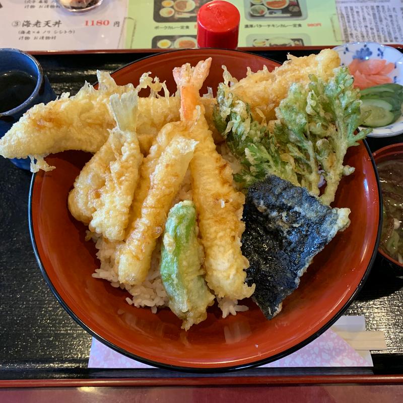 特製天丼(喫茶グレース )