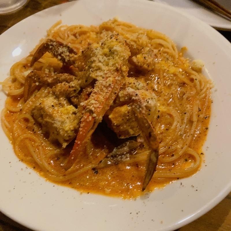 渡り蟹のトマトクリーム(ツリー アンド エレファント （TREE&ELEPHANT）)