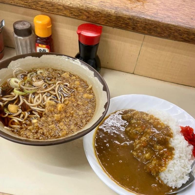 カレーセット(岩本町スタンドそば 秋葉原店 （いわもとちょうすたんどそば）)