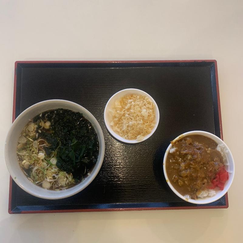 かけそば(波止場食堂 濱店)