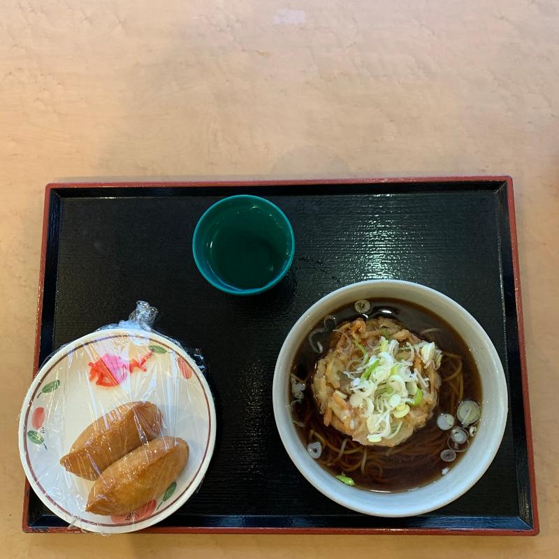 天ぷらそば(波止場食堂 濱店)