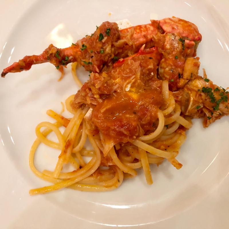 蟹パスタ(アントニオ南青山本店)