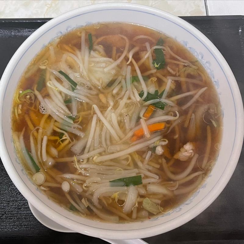 もやしそば(生駒軒 月島店)