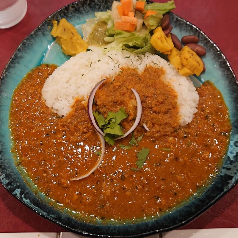 イカとチキンのキーマカレー(SPICE CURRY アルクロード)