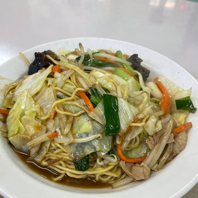 上海焼きそば(波止場食堂 出田町店)