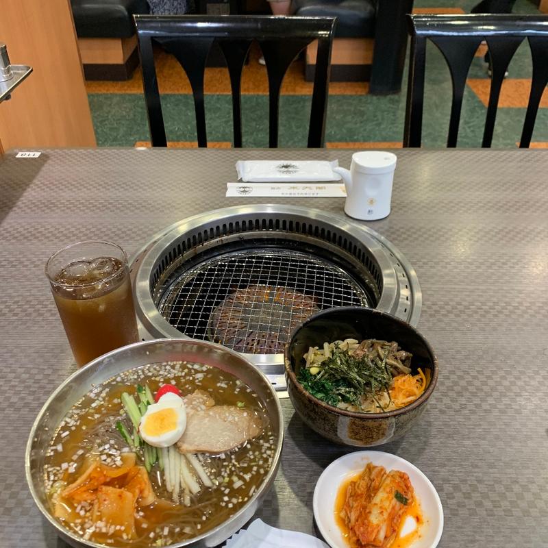 冷麺セット（韓国産）(東天閣 川崎本店)