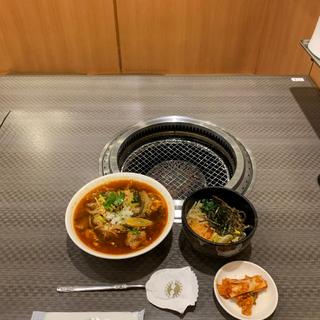 カルビ温麺セット(東天閣 川崎本店)
