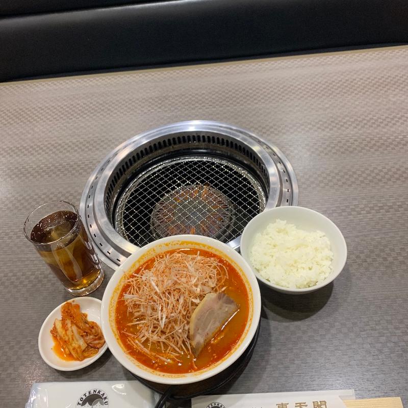 ネギラーメンセット(東天閣 川崎本店)