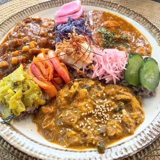 3種がけ(長谷CURRY露坐)