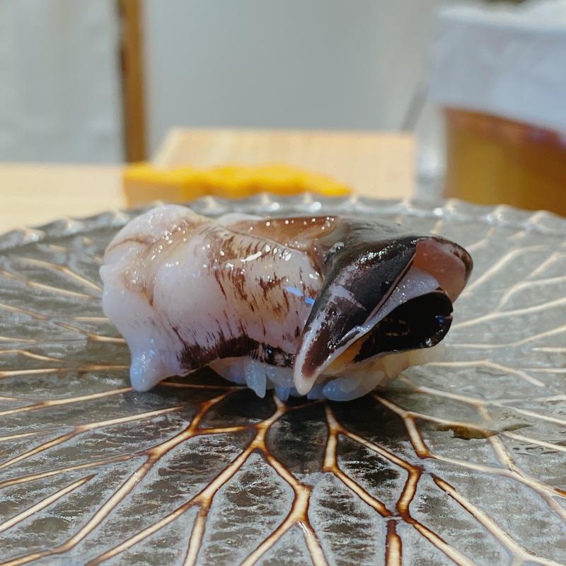 生トリ貝(立ち食い寿司極 名駅4丁目店)