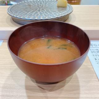 味噌汁(立ち食い寿司極 名駅4丁目店)