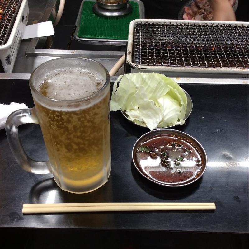 生ビール（中）(焼肉ホルモン 空 鶴橋本店)
