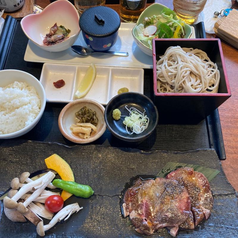 牛タン焼き御膳(徳樹庵 藤岡店 )