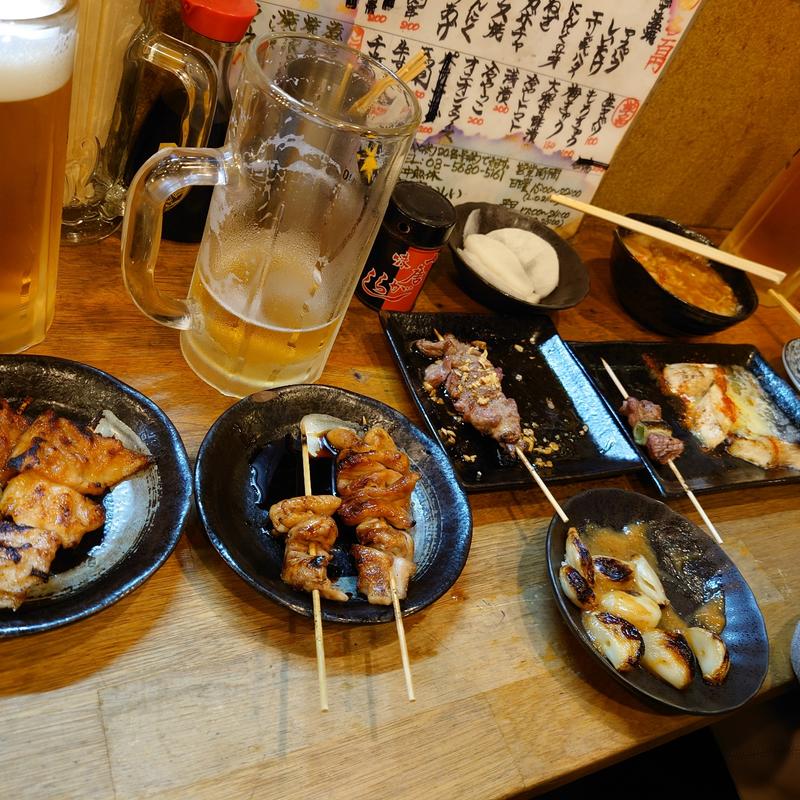 生ビール（中）(串焼いしい)