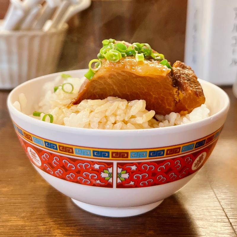 角煮ごはん(麺屋はやしまる （めんやはやしまる）)