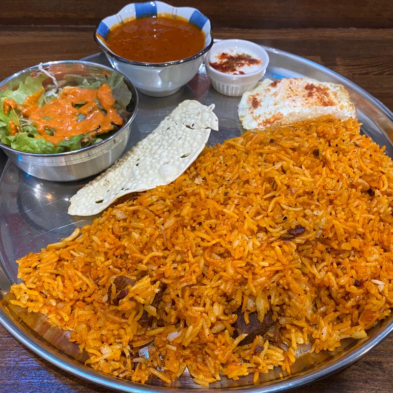 マトンビリヤニ(居酒屋カンパイ)