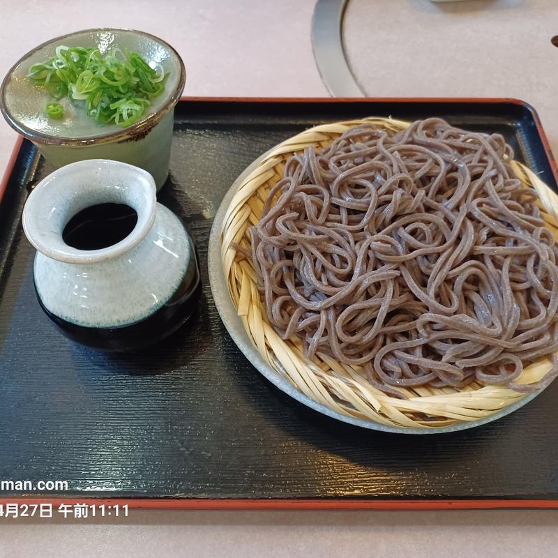 藪もりそば(並)(レストハウス品野屋)