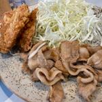 生姜焼き+ヒレカツ(とんかつ三太 （とんかつ・さんた）)