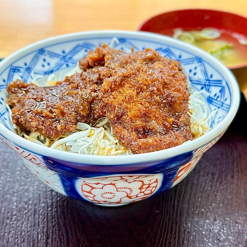 ソースカツ丼 味噌汁セット(三舩屋)