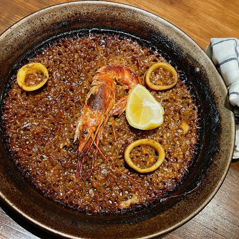 魚介のパエリア(BARMOS)