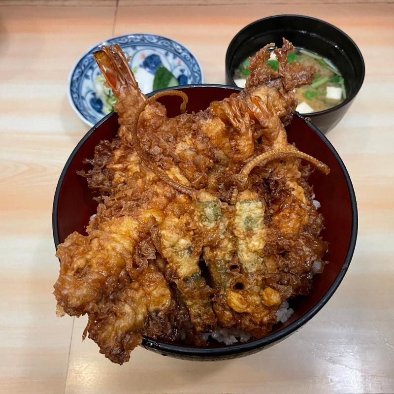 えび穴子天丼(千束いせや)