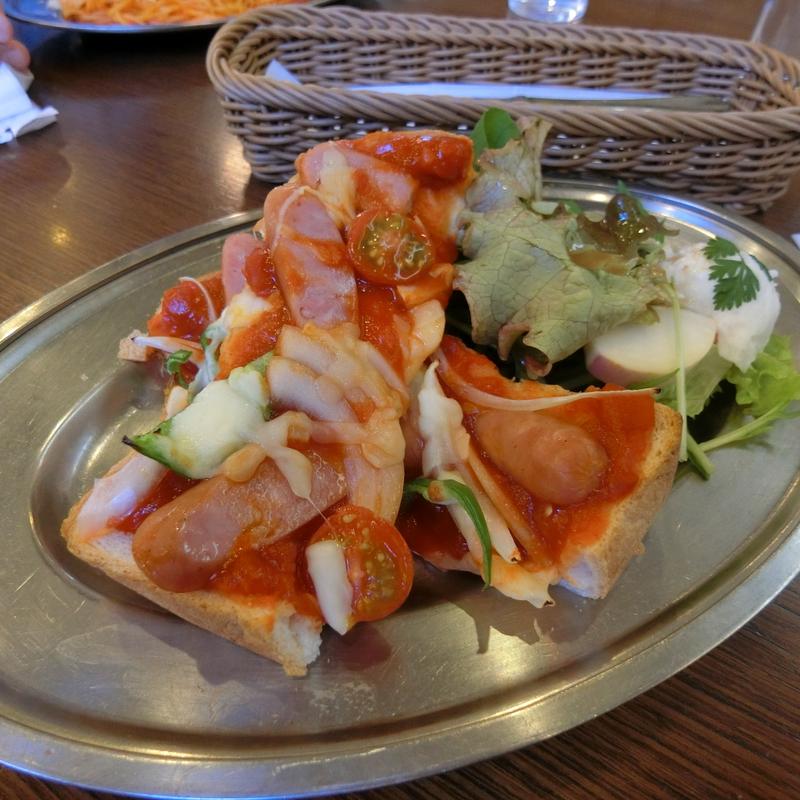 ピザトースト(珠屋洋菓子店)