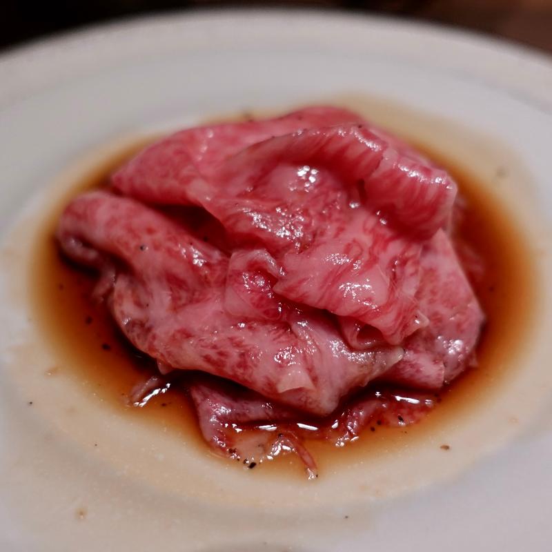 とろけるロース(焼肉ホルモンうしごろ 銀座店)