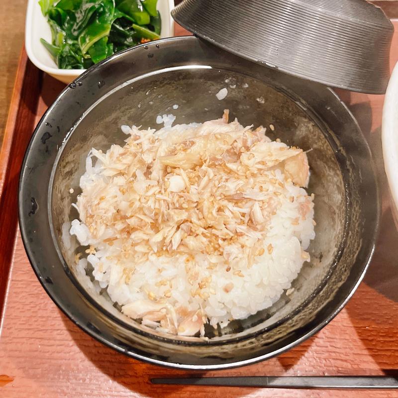 あじ御飯(小)(十割蕎麦嵯峨谷 神田小川町店)