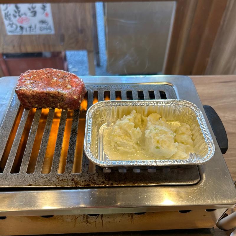 ぶ厚いタン(焼肉ここからR)