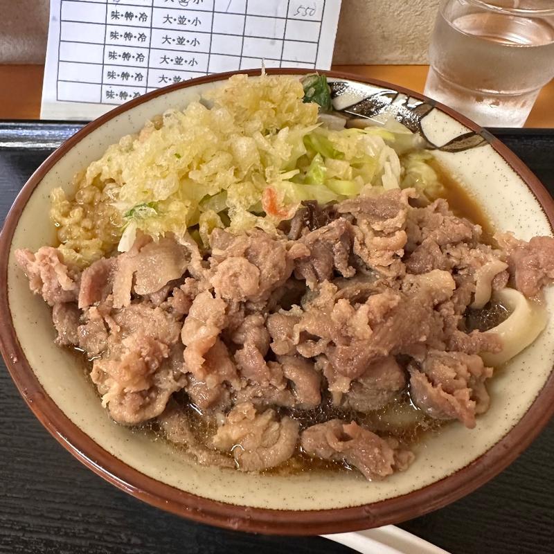 味噌肉うどん(くらざき )