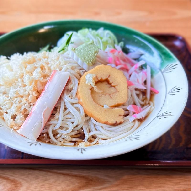 冷したぬきそば(やぶ忠)