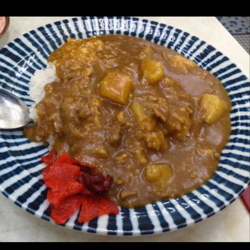 カレーライス(君塚食堂(きみづかしょくどう))
