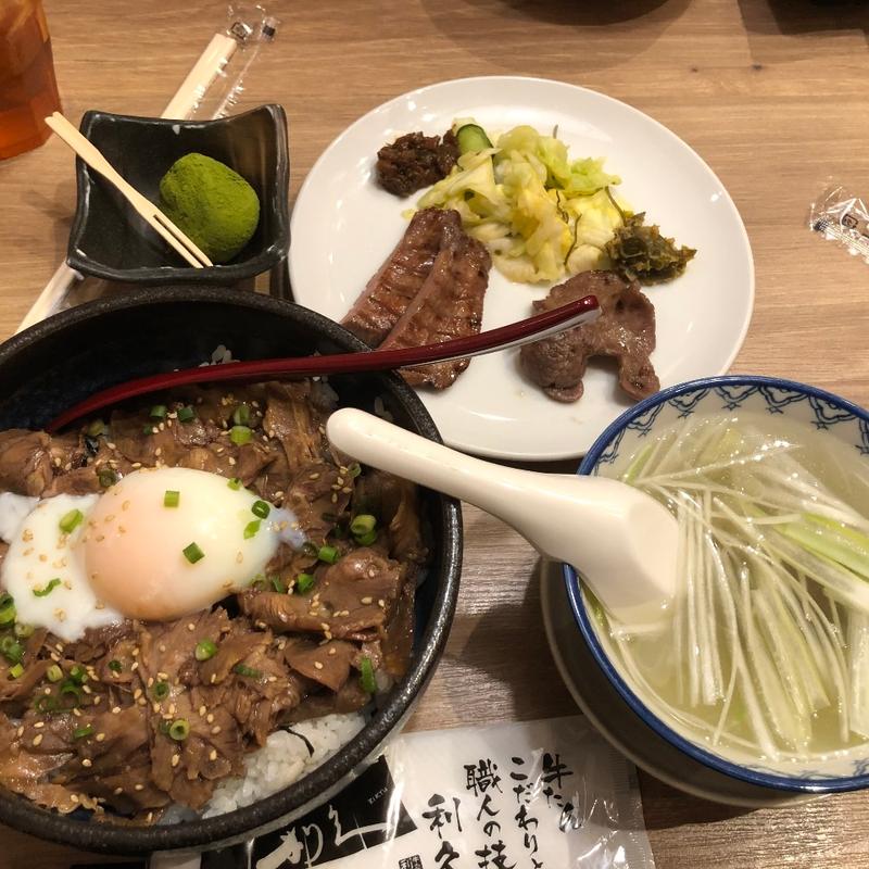 まかない丼定食(利久　イオンモールいわき小名浜店)