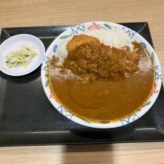 チキンカツカレー(カレー＆そば ミンガス)