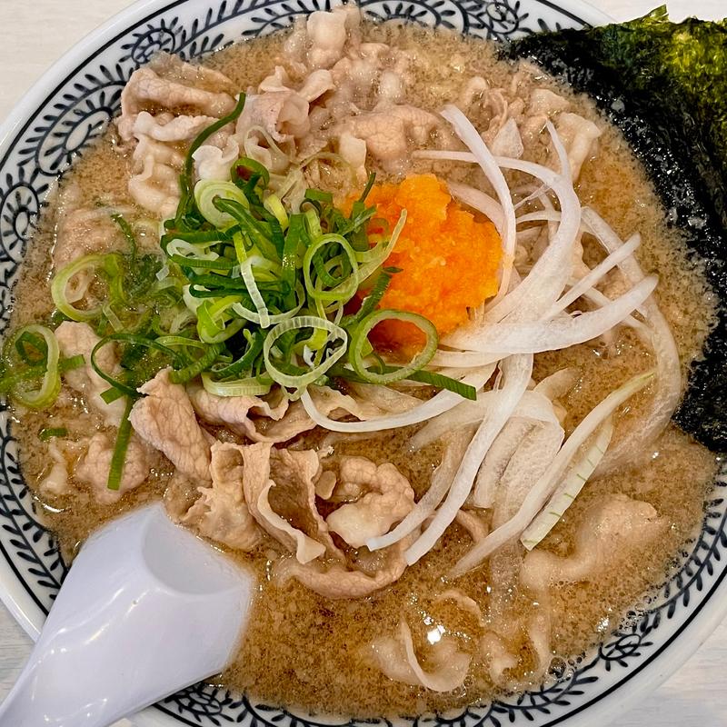 肉そば　肉ダブル(丸源ラーメン 土浦店 )