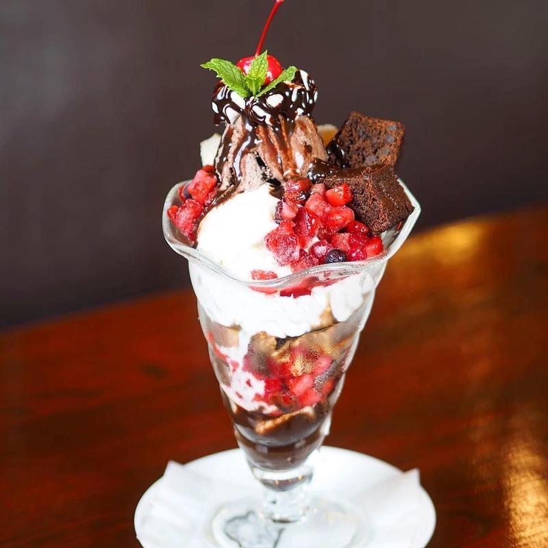 チョコレートパフェ(カントリーレストランスワン)