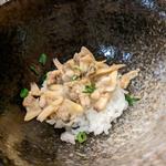 あさりの深川飯(鮨 波づき)